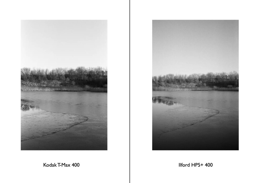 Kodak T-Max 400 Ilford HP5+ 400