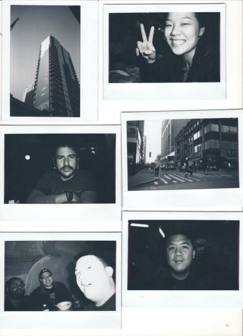 Кассеты wide Instax Monochrome (черно-белые)